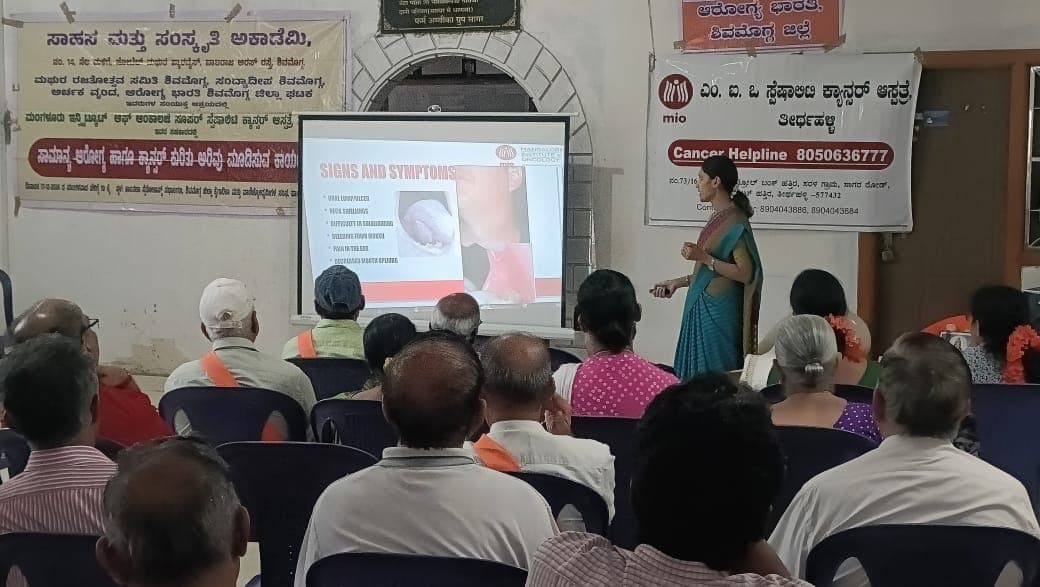 Awareness Camp at Shwethambara Jain Mandir Ganapathi temple, Sagar