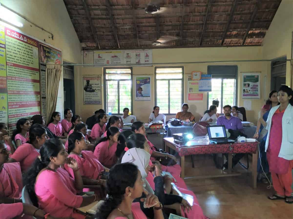 Cancer awareness/education programme for Asha workers and health assistants of Kurnad PHC