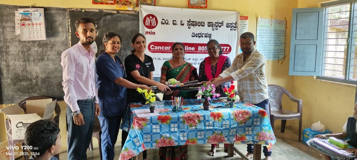 Cancer Awareness Program at Government school nartoor