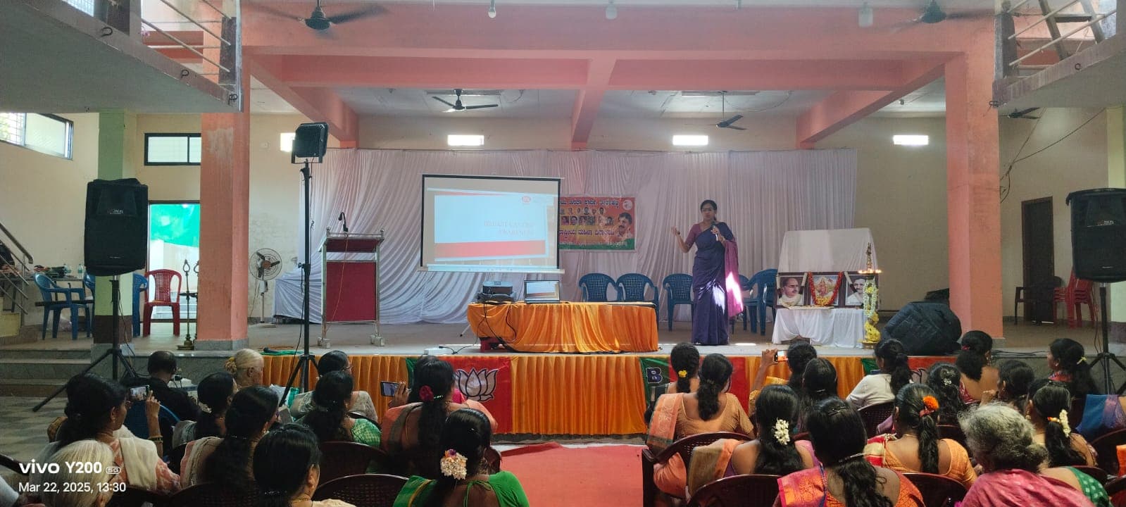 Cancer Awareness program in association with BJP Mahilla Morcha