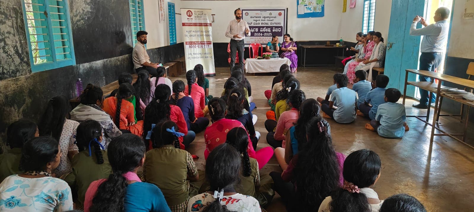 Cancer Awareness Programme at D.K.Z.P Higher Primary School, Abbettu