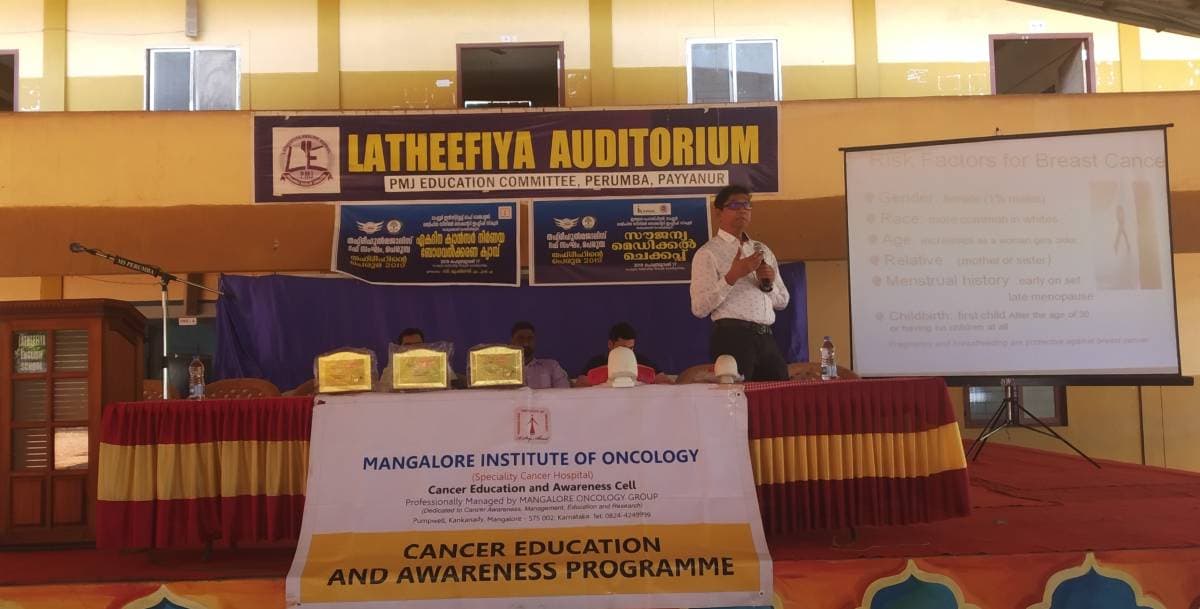 Cancer awareness programme at Payyanur