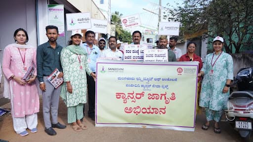 Shikaripura Marches for a Cancer-Free Karnataka: M.I.O. Brings Drums, Data, and Early Detection to the Malnad Region
