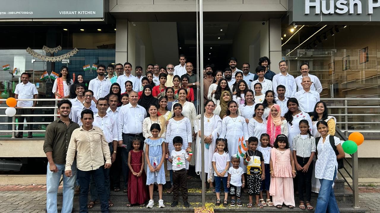 Celebrating the 78th Independence Day at Mangalore Institute of Oncology