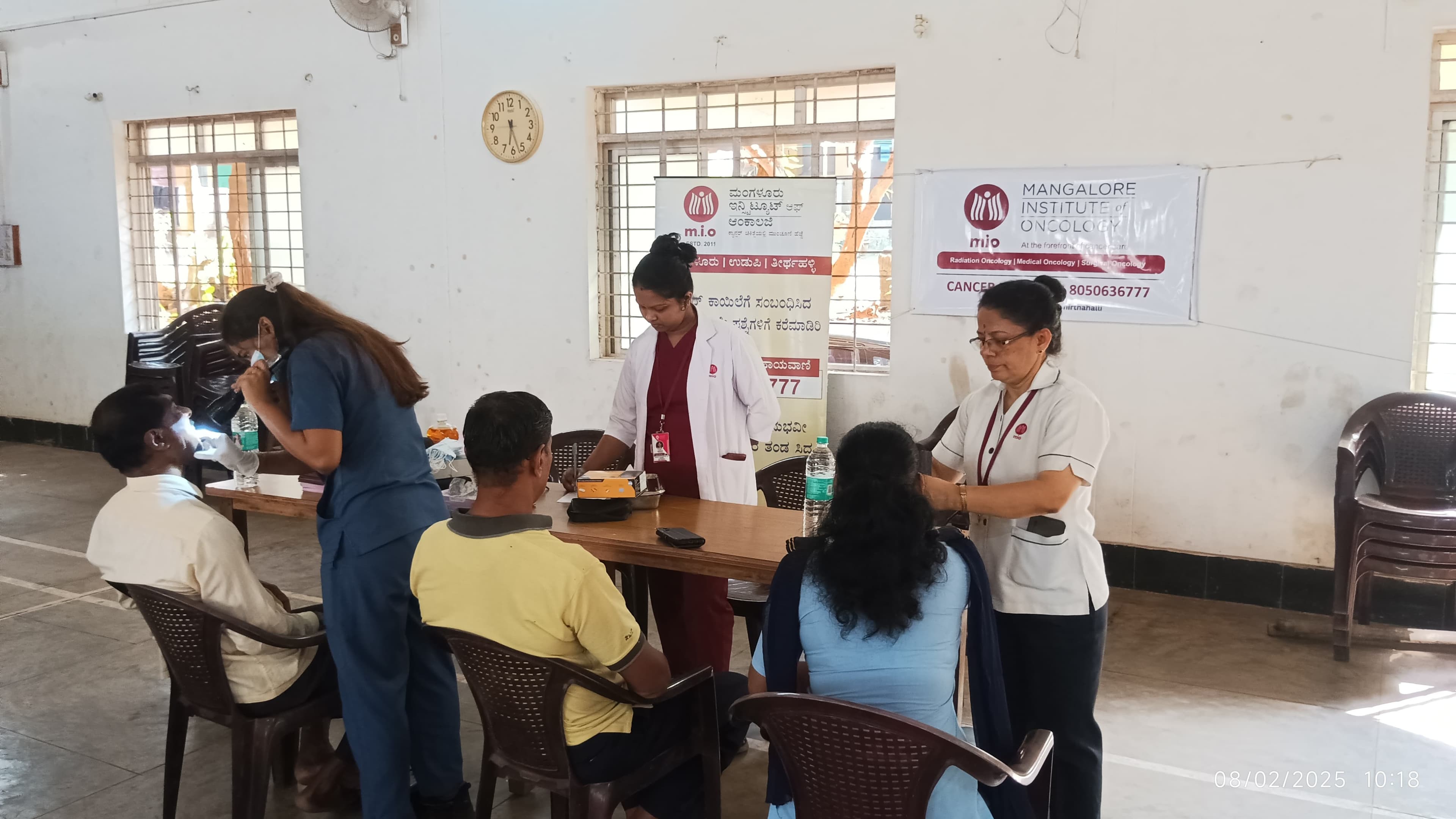 MIO & Konkan Railway Organize Cancer Awareness and Screening Camp