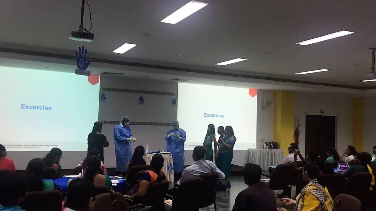MIO staff attended the Basic Certified Professional for Hospital Infection Control(CPHIC) conducted by caho & schulke