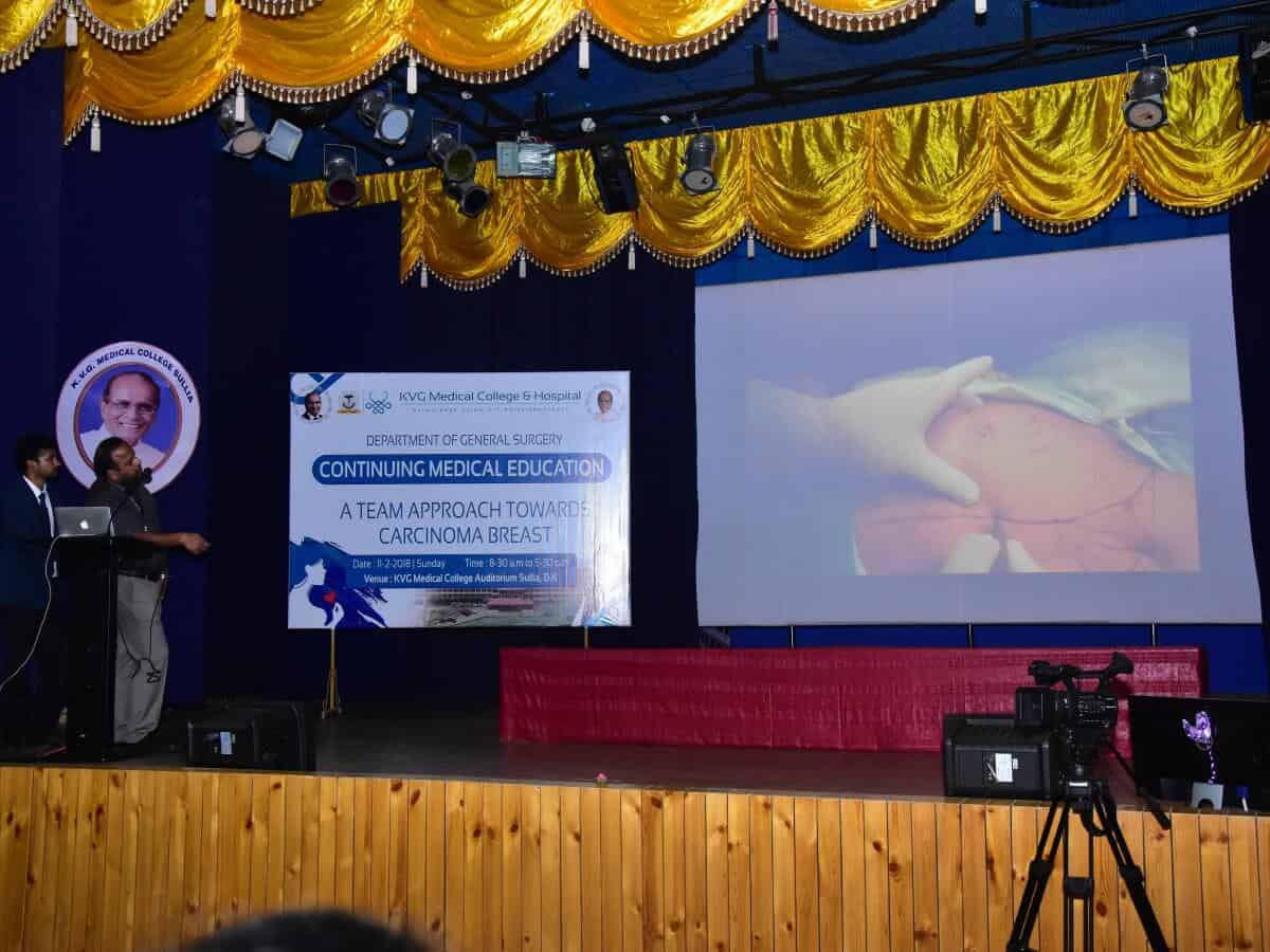 One day workshop at KVG Medical College, Sullia