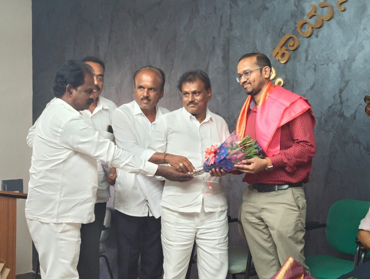 Press meet in Chitradurga