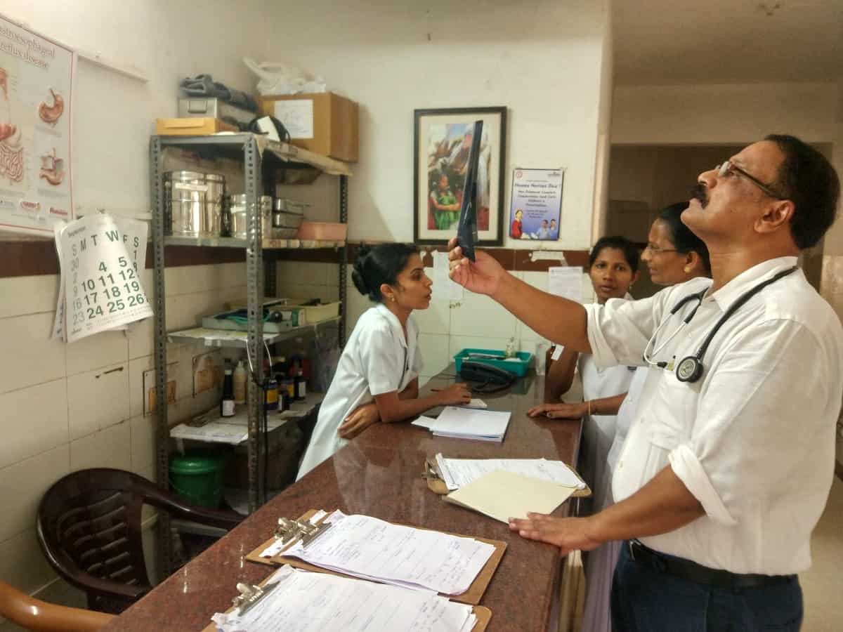 Visit to Puttur outreach centre