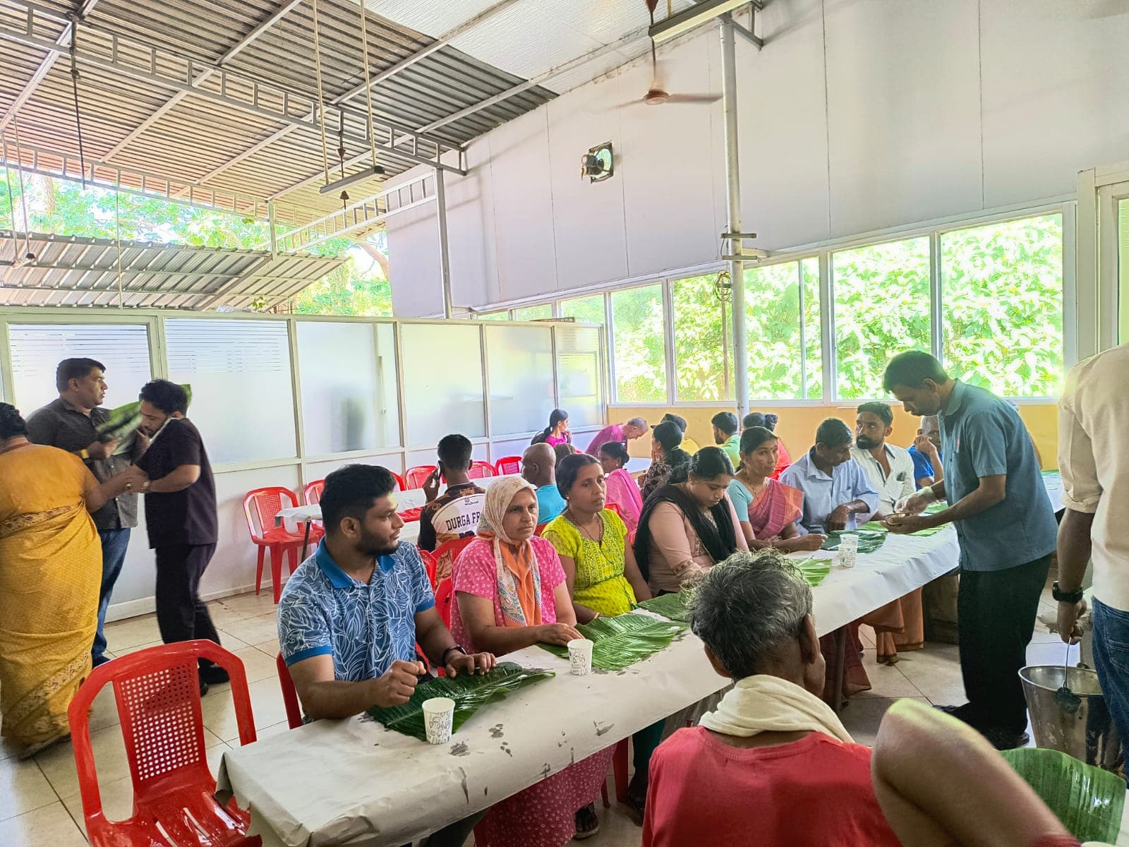Wholesome Vegetarian Meal Sponsored for Patients at M.I.O Pumpwell and Karangalpady
