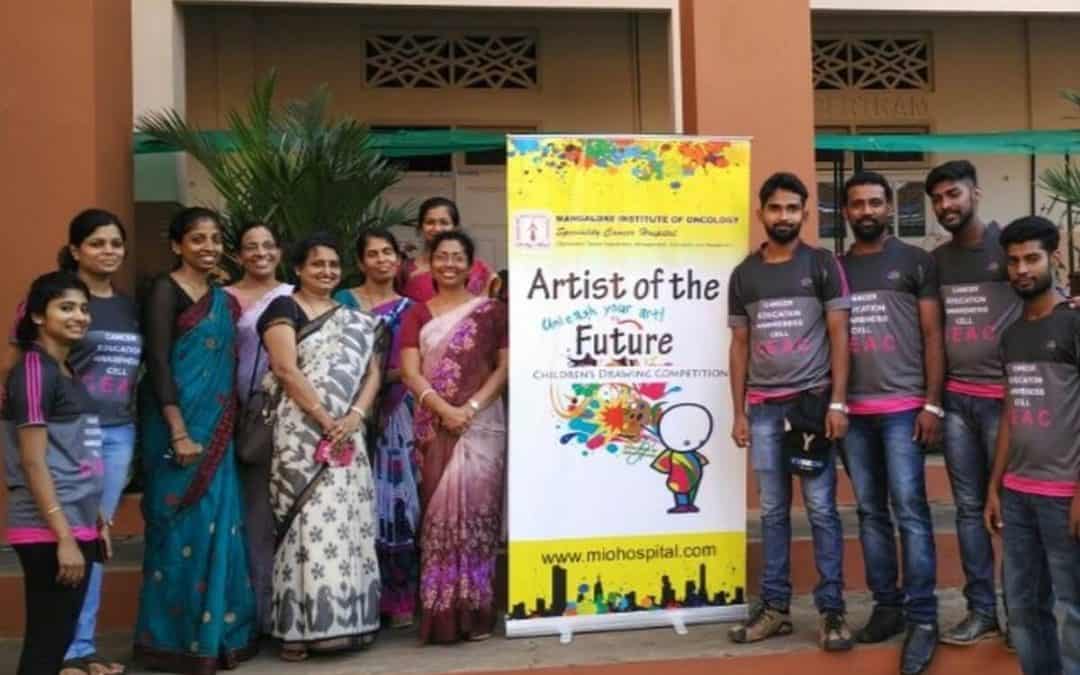 Mio Conducted "Artist of The Future"- Drawing Competition at Several Schools in Mangalore