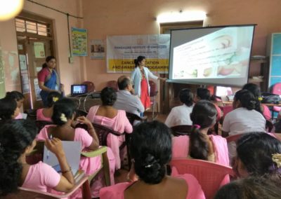 Mio Conducts Cancer Awareness Programme for Asha Workers of Bajpe Primary Health Center
